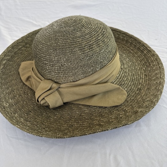Orvis Accessories - Orvis Olive Green Straw Fedora Hat